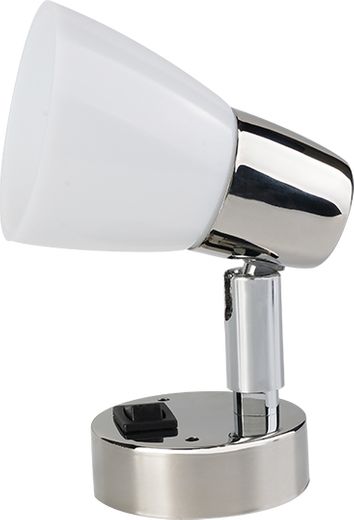 Светильник каютный, нержавеющий корпус, теплый свет 12 В, SeaFlo