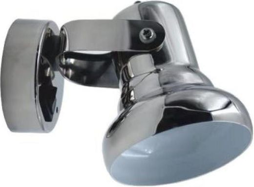 Светильник каютный, нержавеющий корпус, теплый свет, 12 В