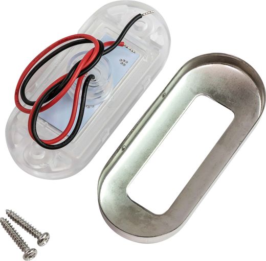 Светильник каютный светодиодный 12-24 В, теплый белый свет