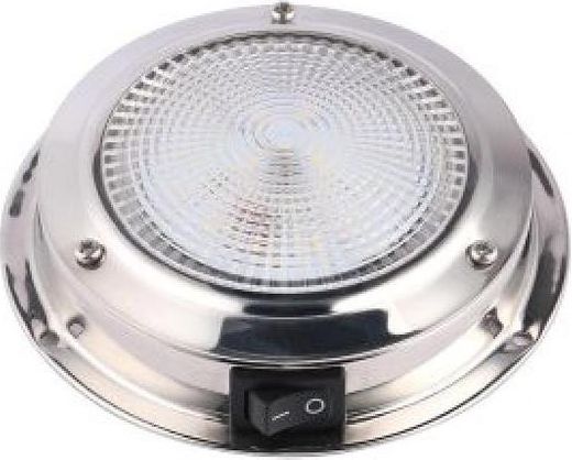 Светильник каютный светодиодный 12В, D137 мм, белый свет