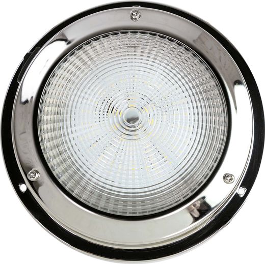 Светильник каютный светодиодный 12В, D137 мм, белый свет