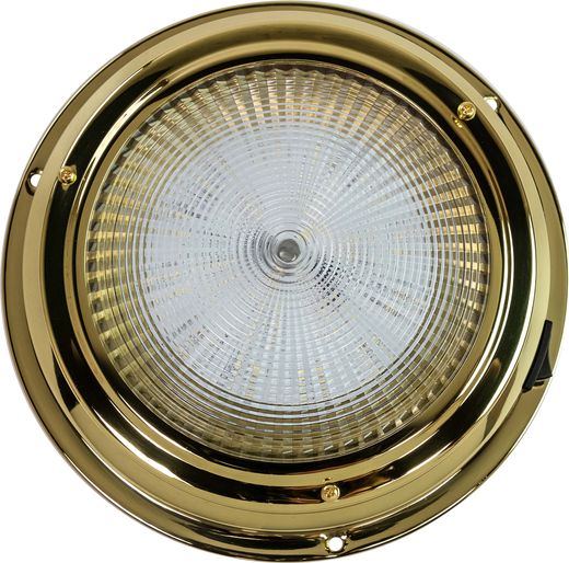 Светильник каютный светодиодный 12В, D168 мм, белый свет