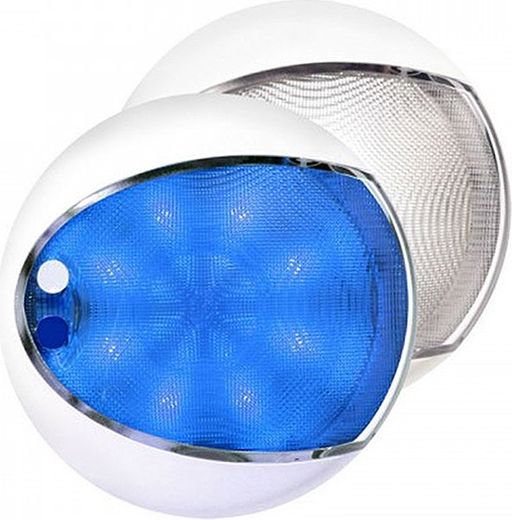 Светильник каютный светодиодный 130х30 мм, бело-синего света