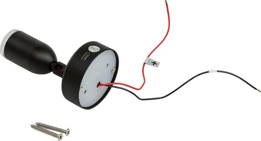 Светильник каютный светодиодный, черный корпус