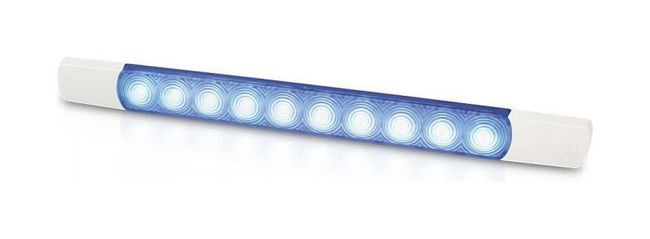 Светильник наружный светодиодный 24 В, синий свет