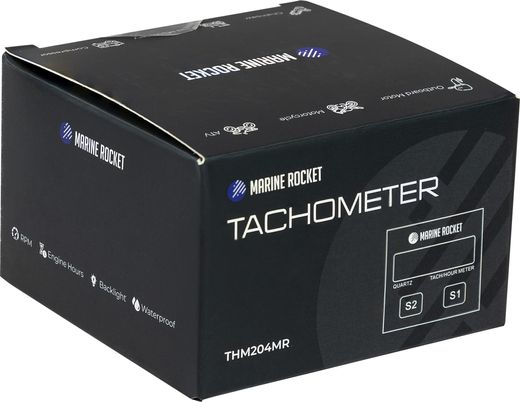 Тахометр универсальный со счетчиком моточасов, сменная батарейка