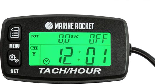 Тахометр универсальный со сменной батарейкой