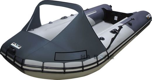 Тент носовой с окном для лодок ПВХ 240-290, Oxford 600D, хаки