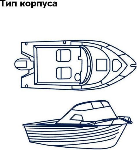 Тент транспортировочный для лодок длиной 5,3-5,6 м типа Cabin Cruiser