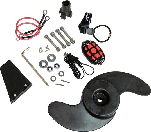 Троллинговый электромотор Haswing Cayman B 120 lbs/250 см/36v/GPS (электроякорь), черный