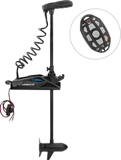 Троллинговый электромотор Haswing Cayman B 55 lbs/137 см/12v/GPS (электроякорь), черный