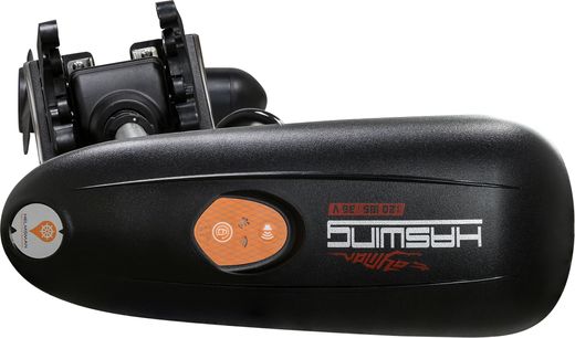 Троллинговый электромотор Haswing Cayman B 80 lbs/183 см/24v/GPS (электроякорь), черный