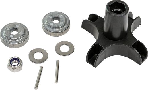 Троллинговый электромотор Haswing Osapian 55 lbs/90 см/12v, черный