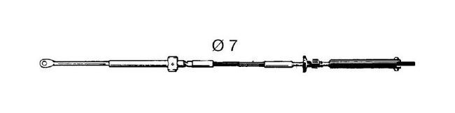 Трос дистанционного управления Ultraflex C14, (17 футов - 5,1 м), 2 шт