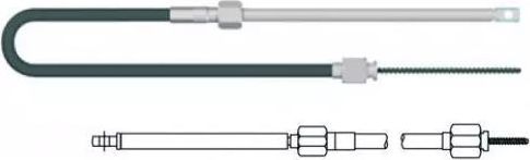 Трос рулевого управления M47-16FT, Marine Rocket