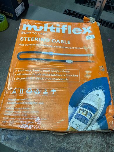 Трос рулевого управления SC-16-14, нержавеющий, аналог М66, Multiflex, без упаковки