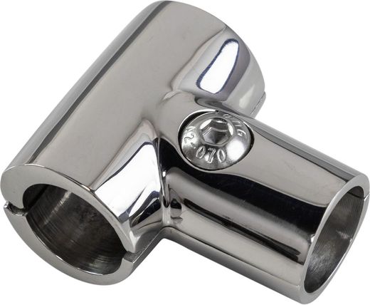 Тройник леера разборный, (22 мм), 90 град, Marine Rocket