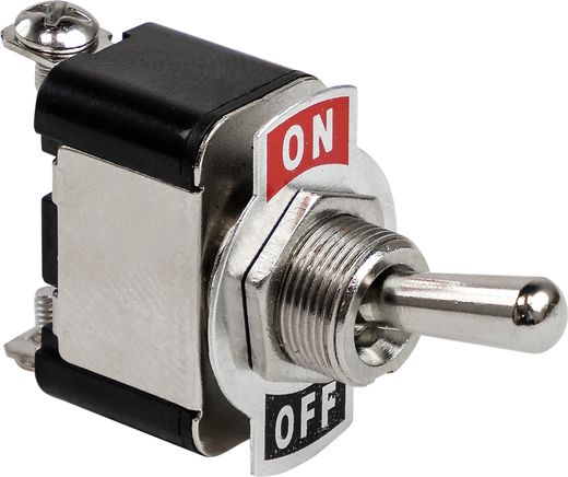 Тумблер двухпозиционный ON-OFF 12 В/15А 2P