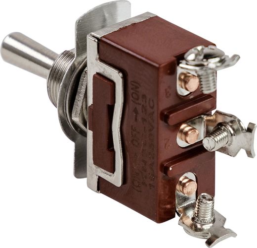 Тумблер трехпозиционный (ON)-OFF-(ON) 12 В/15А 3P