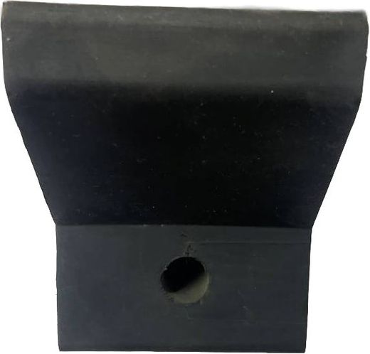 Упор подкильный 3", ширина 2-7/8", d-1/2", черный