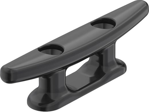 Утка швартовая 3", пластиковая, черная