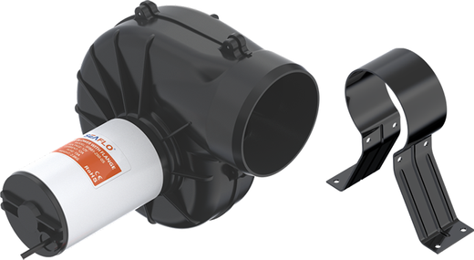 Вентилятор электрический с кронштейном 12 В 7084л/мин, SeaFlo