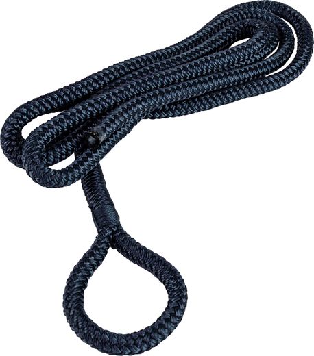 Веревка для кранца с огонами d10 мм, L2 м, синий