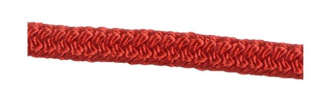 Веревка двойного плетения d10мм, L80м, красный,KOT