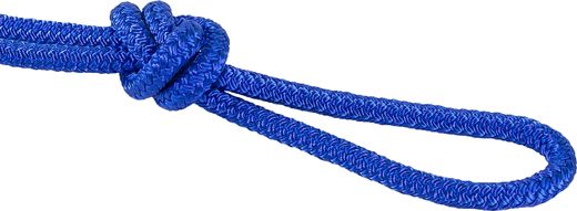 Веревка двойного плетения d10мм, L80м, синий,KOT