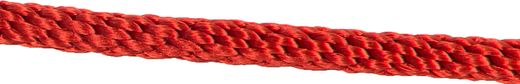 Веревка сплошного плетения d6мм, L250м, красный,KOT