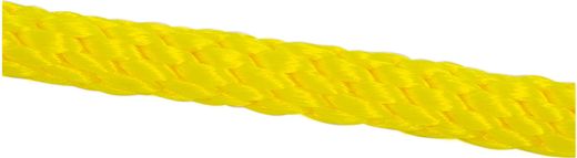 Веревка сплошного плетения d6мм, L250м желтый, Marine Rocket