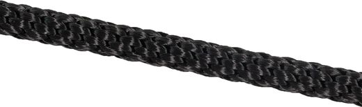 Веревка сплошного плетения d8мм, L150м, черный,KOT