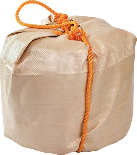 Веревка якорная 3-прядная d12мм, L150м, черный, Marine Rocket