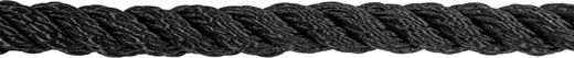 Веревка якорная 3-прядная d14мм, L150м, черный, Marine Rocket