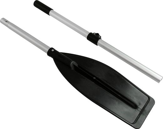 Весло разборное 150 см, широкая лопасть, черное