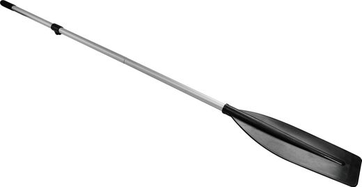 Весло разборное 200 см, широкая лопасть, черное