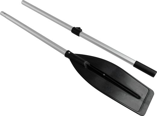 Весло разборное 200 см, широкая лопасть, черное