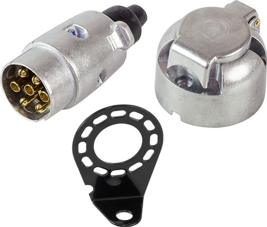 Вилка и розетка прицепа c кронштейном (комплект TRC1ME)