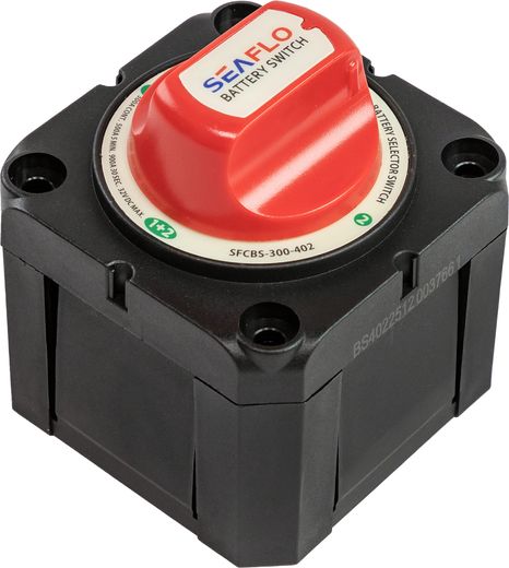 Выключатель массы 4-х позиционный 2 АКБ 300А, SeaFlo