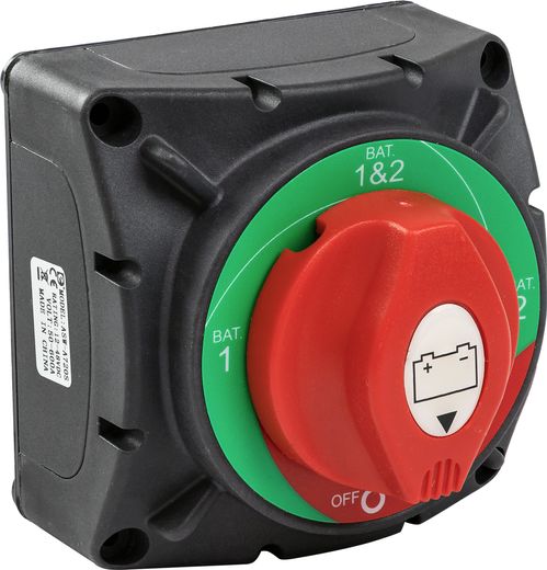 Выключатель массы  "OFF-1-BOTH-2" (2 АКБ) 600A
