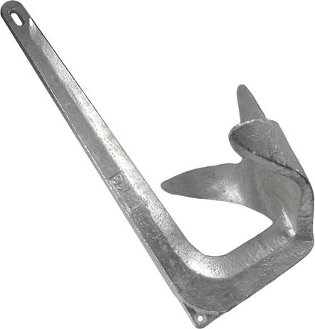 Якорь Брюса 10 кг, оцинкованный Marine Rocket