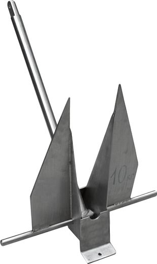 Якорь Матросова нержавеющая сталь 10кг