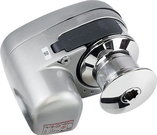 Якорная лебедка «mini genius» со звездочкой и барабаном под трос