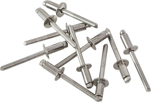 Заклепка вытяжная А4 DIN7337 4,8х10 упаковка 1/10