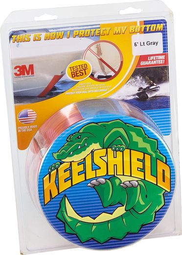 Защита киля KeelShield, 1.83 м, светлосерый цвет