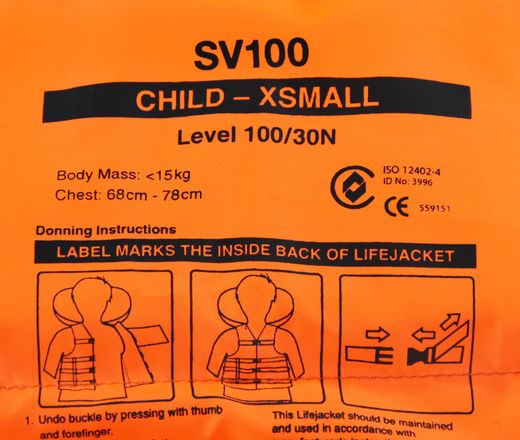 Жилет спасательный Survival 100N детский XS