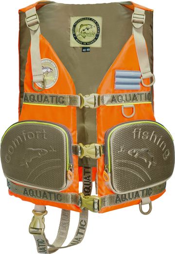 Жилет страховочный Aquatic ЖС-03О, оранжевый