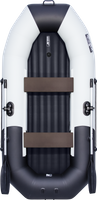 Надувная лодка ПВХ, Таймень NX 270 НД Комби, светло-серый/черный