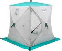 Палатка зимняя Куб 1,5х1,5 biruza/gray PREMIER