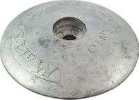 Анод цинковый для транцевых плит, D140 мм. Martyr